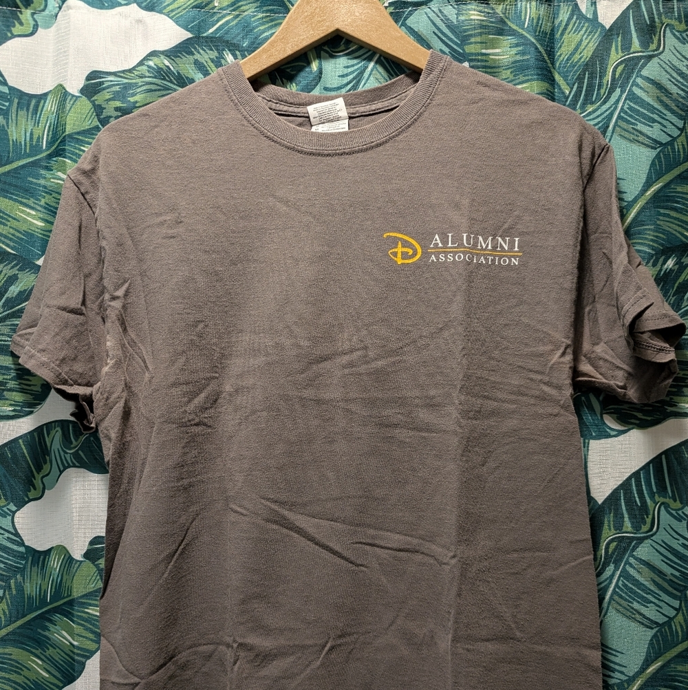 Disney College Program Alumni Graphic Tee Shirt Gray